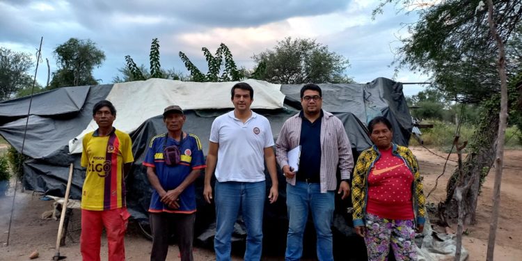 Chaco: Verifican terrenos con miras a la construcción de viviendas para comunidades indígenas