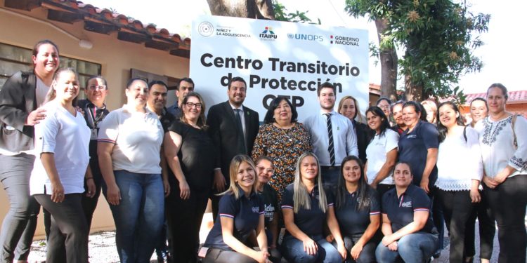 MINNA habilitó mejoras en el Centro Transitorio de Protección de Lambaré