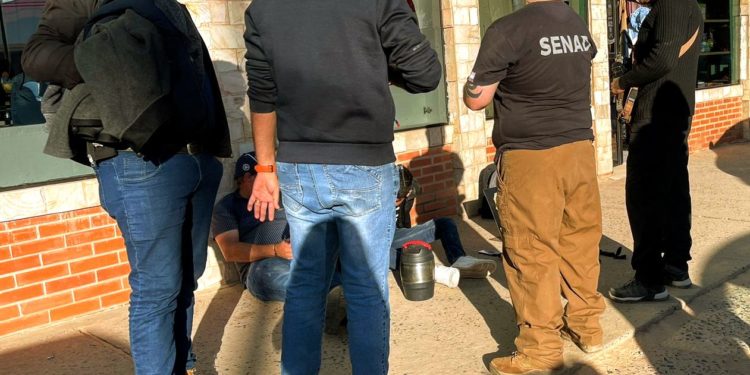 Dos detenidos en Filadelfia tras operativo de la SENAD