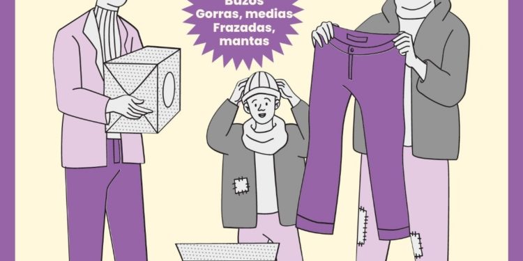 A fin de combatir el frío, recaudarán abrigos para personas en situación de vulnerabilidad A fin de combatir el frío, recaudarán abrigos para personas en situación de vulnerabilidad