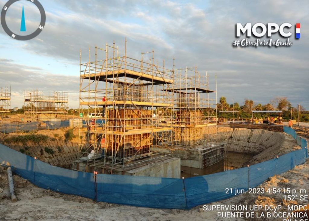 Puente de la Bioceánica supera el 21% de ejecución generando 450 empleos directos