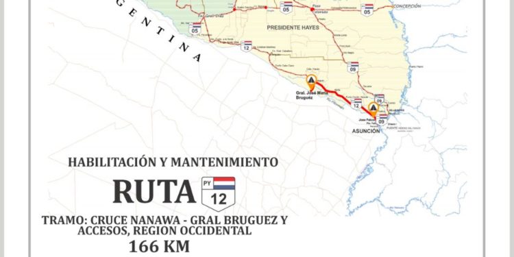 Se presentaron cinco firmas consultoras para fiscalizar el último lote de obras de la ruta PY12