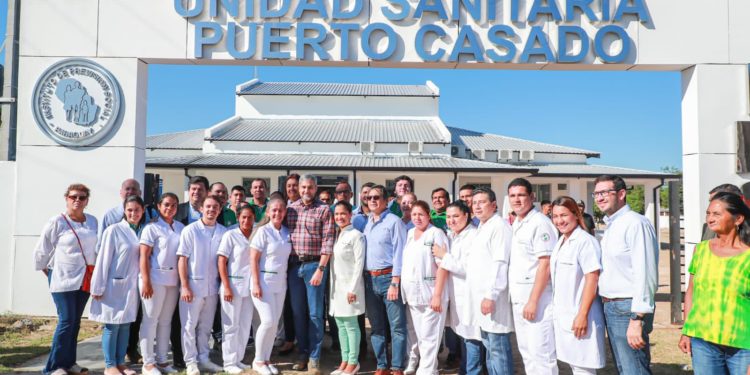 Puerto Casado inaugura renovada Unidad Sanitaria del IPS en beneficio de unos 1.000 asegurados