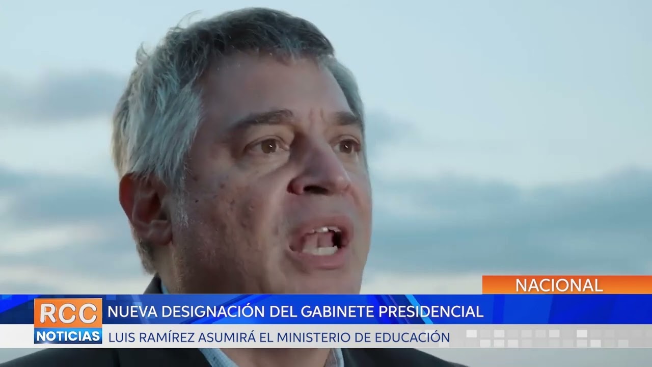 Peña designó a Luis Ramírez como su ministro de Educación