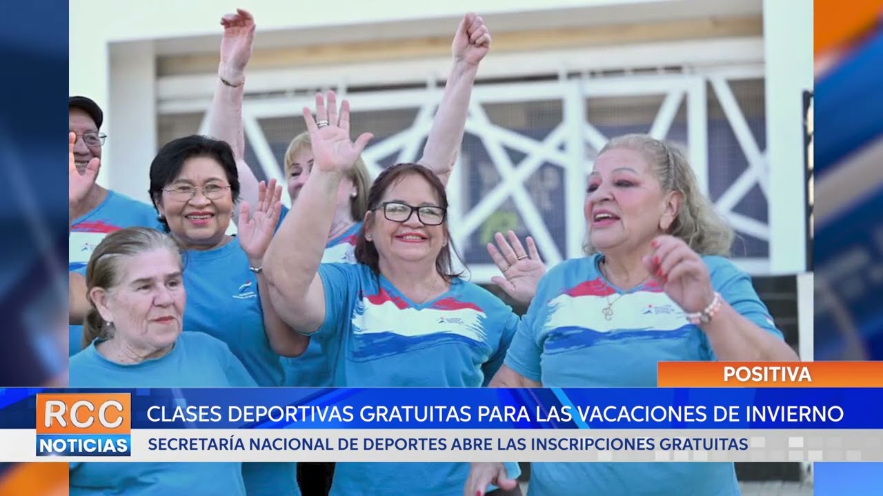 Secretaria propone clases deportivas gratuitas para las vacaciones de invierno