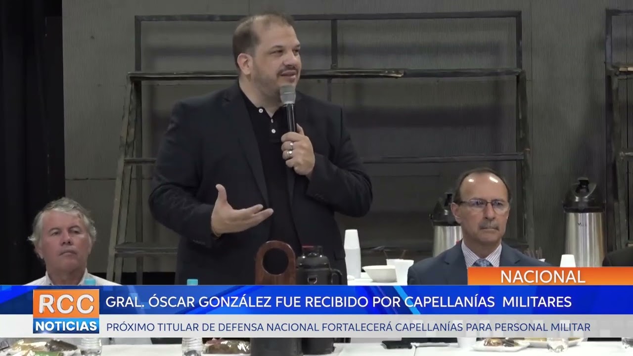 Ministro de Defensa designado se reúne con el pleno de la Capellanía Evangélica Militar