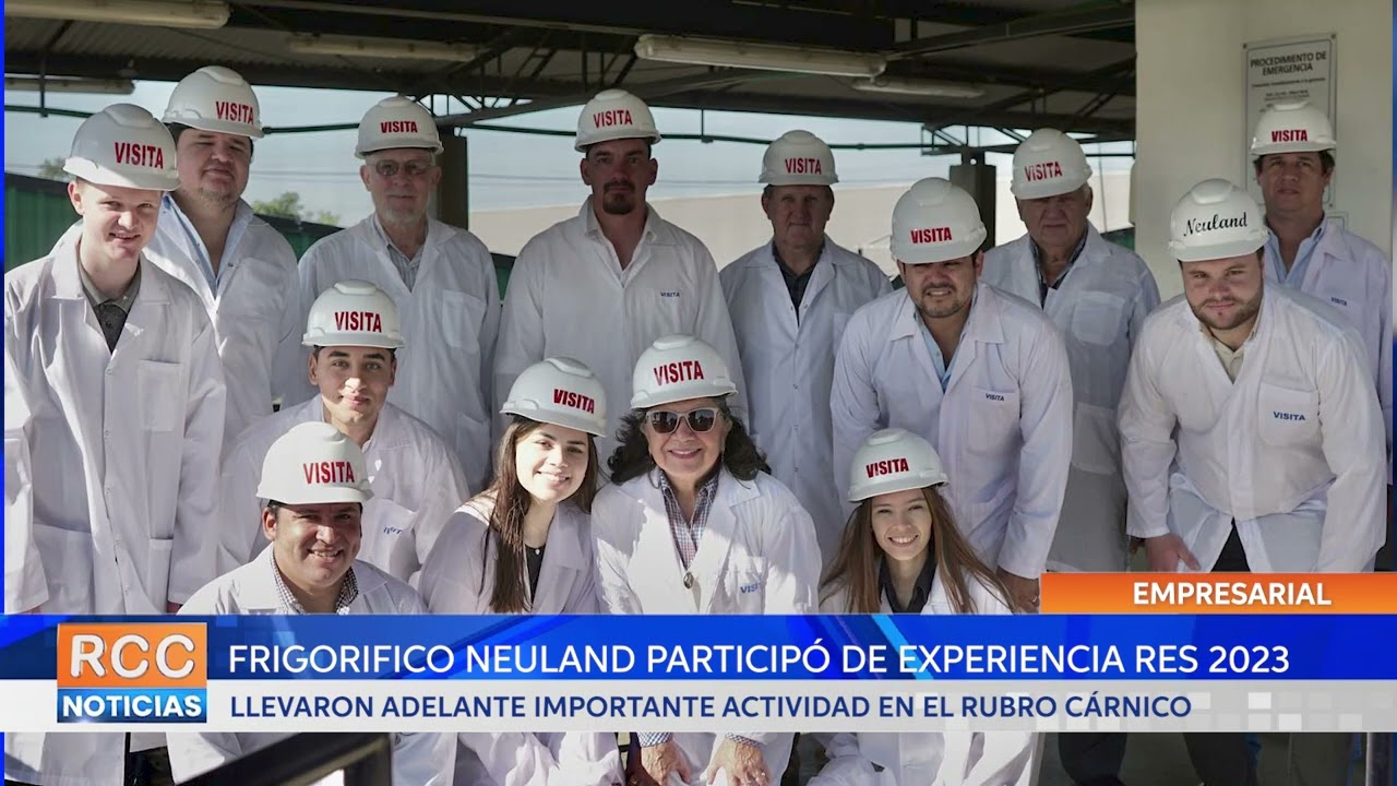 Frigorífico Neuland encabezó la actividad Experiencia Res 2023