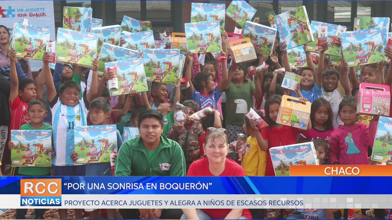 “Por una sonrisa en Boquerón”: proyecto acerca juguetes y alegra a niños de escasos recursos