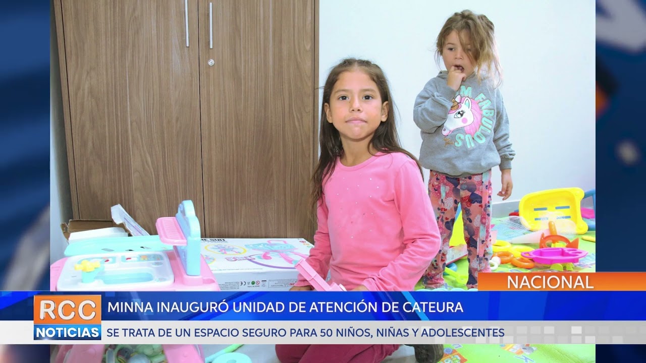MINNA inaugura Unidad de Atención para niños, niñas y adolescentes de Cateura