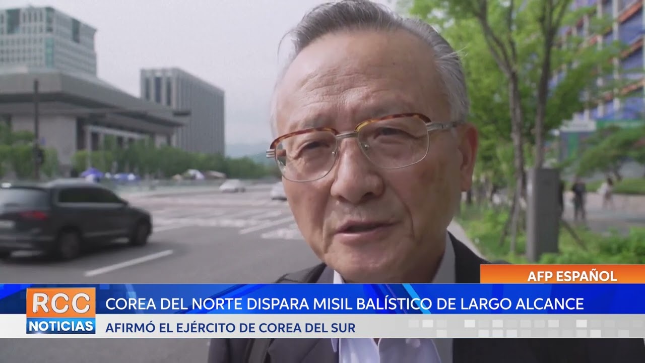 Corea del Norte dispara un misil balístico de largo alcance
