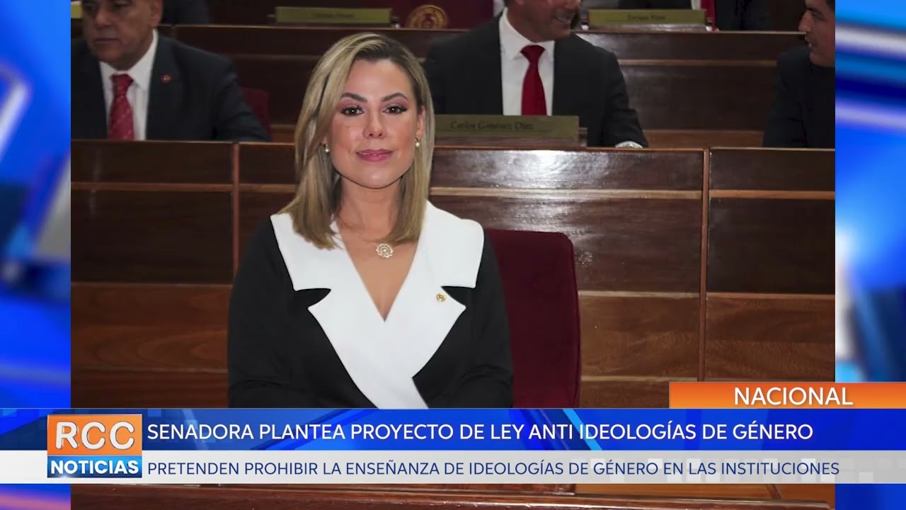 Senadora plantea proyecto para la prohibición de la enseñanza de “ideología de género” en escuelas