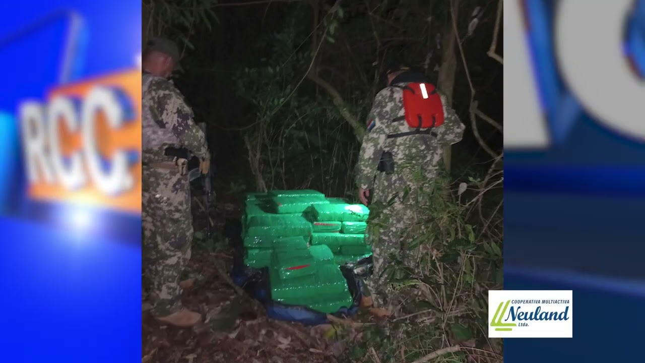 Cerca de 440 kilos de marihuana fueron incautados mediante patrulla fluvial