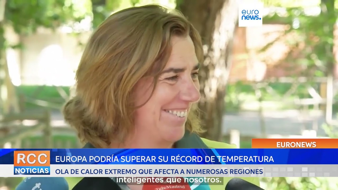 Europa podría superar su récord de temperatura en los próximos días