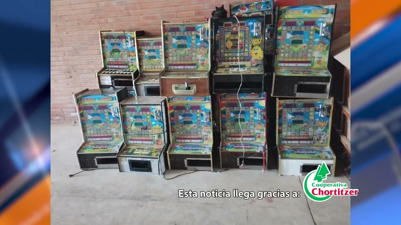 ¡Tragamonedas fuera de circulación!: Municipalidad de Loma Plata decomisó más de 20 tragamonedas