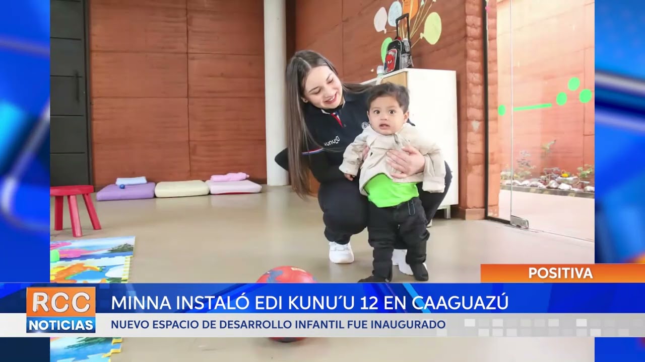 Caaguazú cuenta con un nuevo espacio de desarrollo infantil