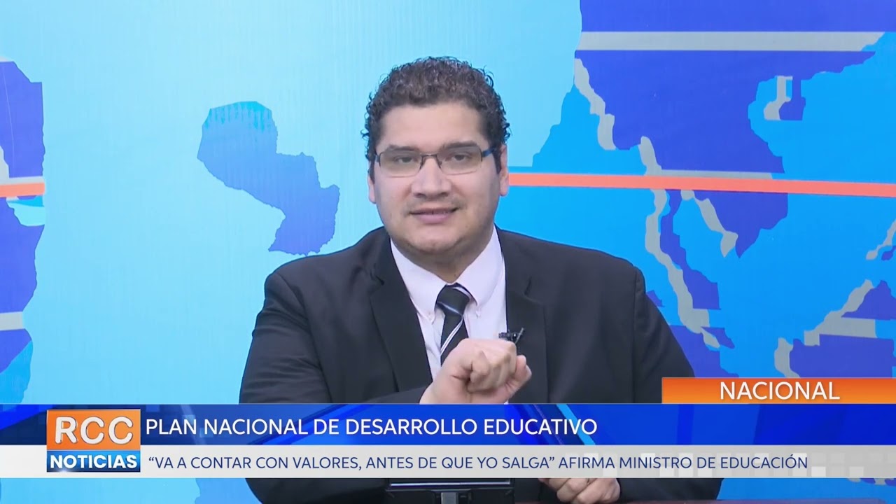 Ministro de Educación: “El Plan Nacional de Desarrollo Educativo va contar con valores”