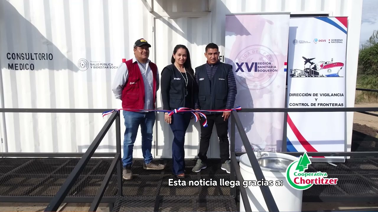 Boquerón: inauguran oficinas para fortalecer control de viajeros