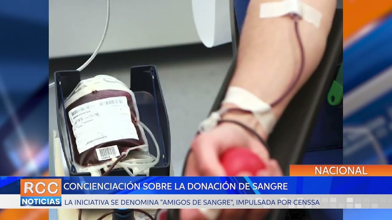Amigos de Sangre iniciativa impulsada por CENSSA para la concientización sobre la donación de sangre