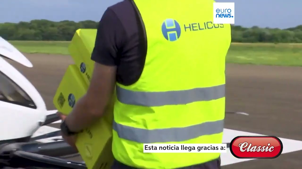 El primer dron de pasajeros para uso médico vuela sobre la Unión Europea