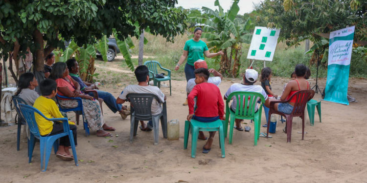 Llevaron curso de contabilidad básica a Carmelo Peralta y Puerto Sastre