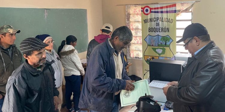 Comunidades del distrito de Boquerón pudieron acceder a servicios prioritarios facilitados por la comuna