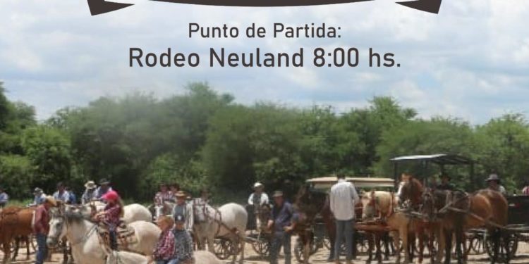 Este sábado se viene la gran Caravana de Caballos y Cachapé en Colonia Neuland