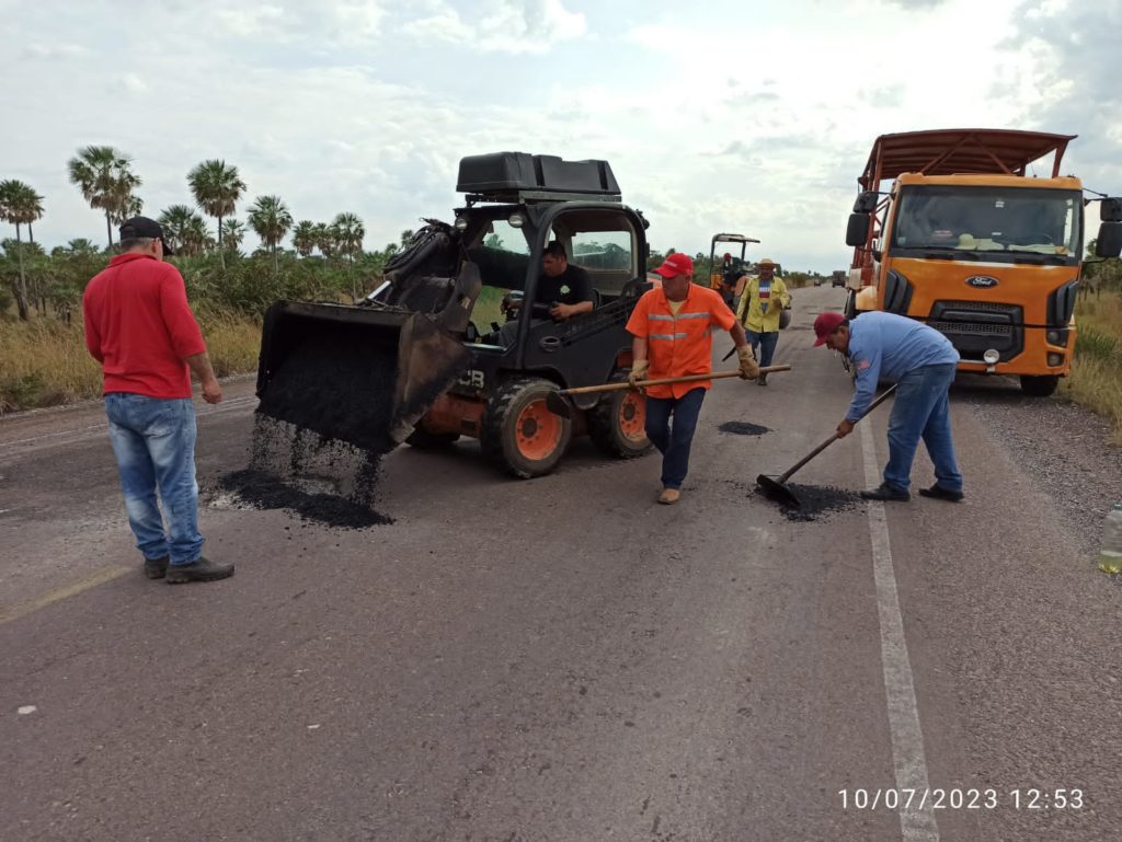 Prosigue la reparación del tramo Concepción-Vallemí