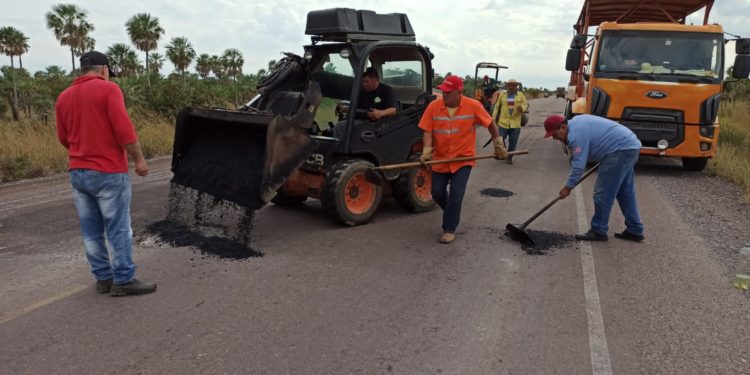 Prosigue la reparación del tramo Concepción-Vallemí