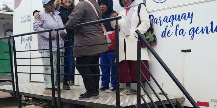 Más de 300 mujeres fueron asistidas en Boquerón por servicios de Ciudad Mujer Móvil