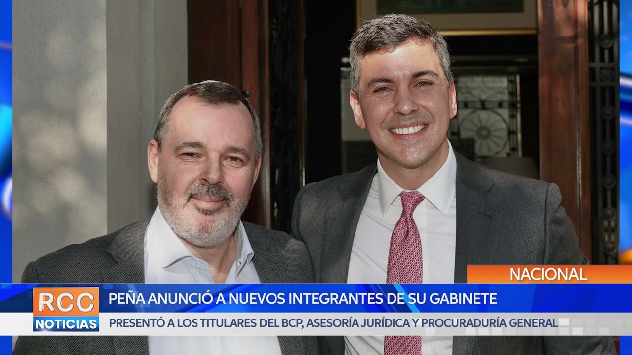 Peña confirma a los nuevos titulares del BCP, Asesoría Jurídica y la Procuraduría General