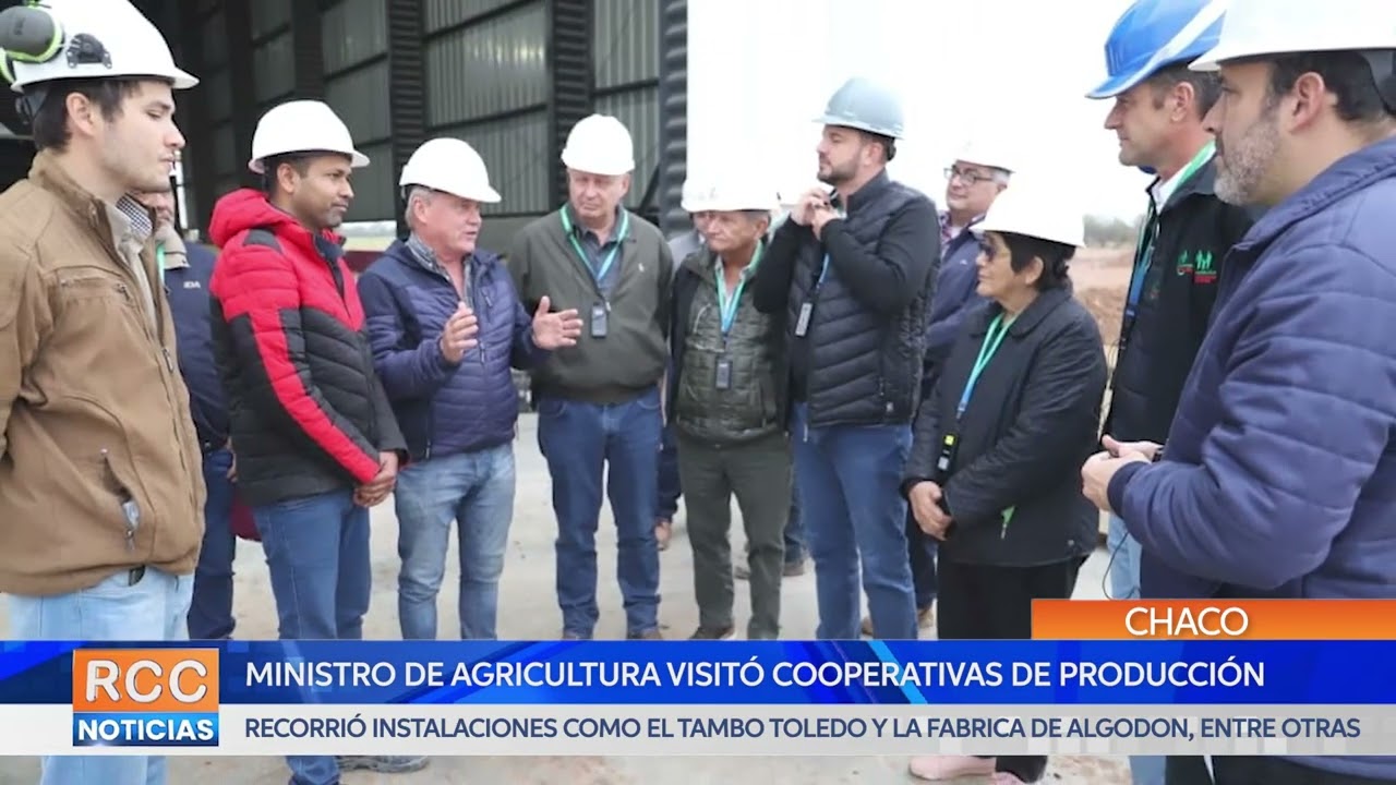 Ministro del MAG encabezó jornadas de trabajo en el Chaco