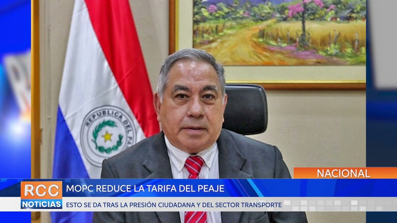 MOPC reduce la tarifa del peaje del puesto de Ypacaraí