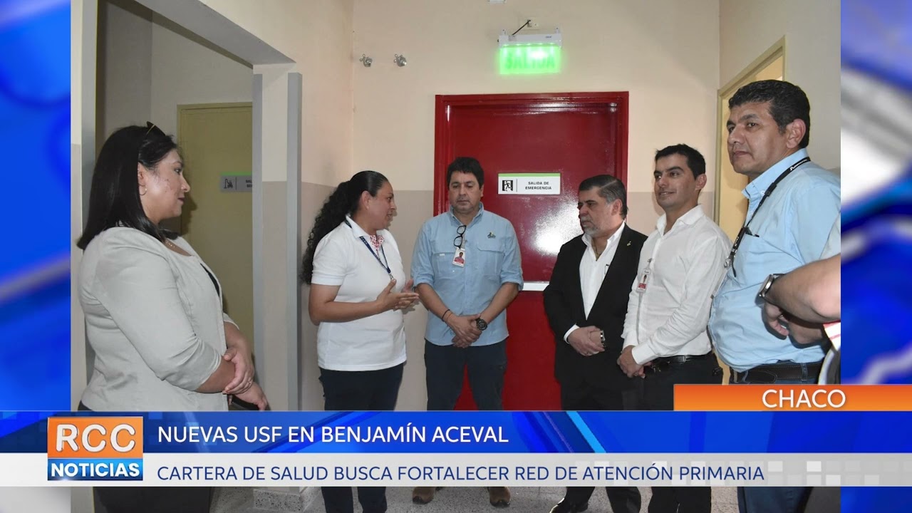 Salud Pública habilitó dos nuevas USF en Benjamín Aceval