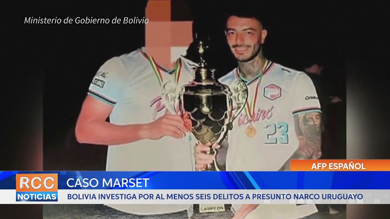 Bolivia investiga por al menos seis delitos a presunto narco uruguayo