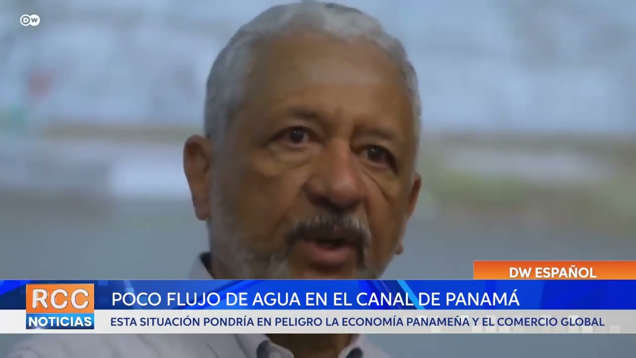 El Canal de Panamá necesita urgente de agua para seguir operando
