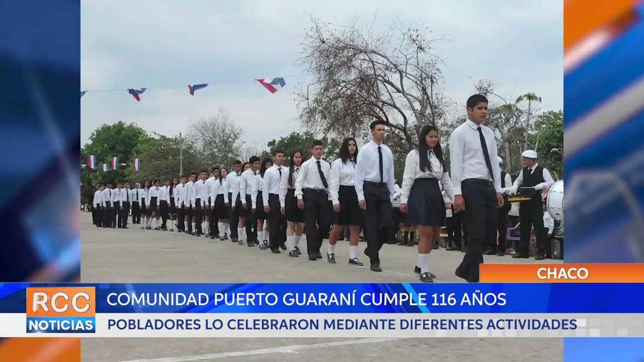 Comunidad Puerto Guaraní de Fuerte Olimpo celebró su aniversario N° 116