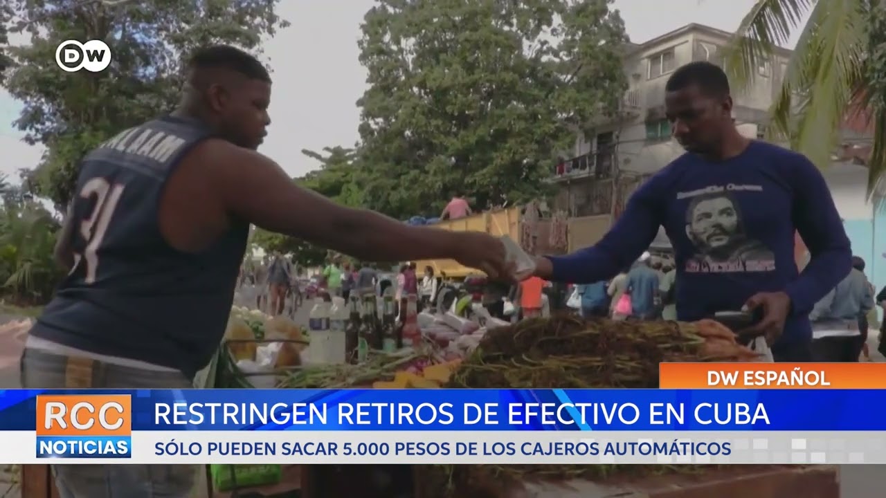 Cuba restringe retiros de efectivo en cajeros automáticos
