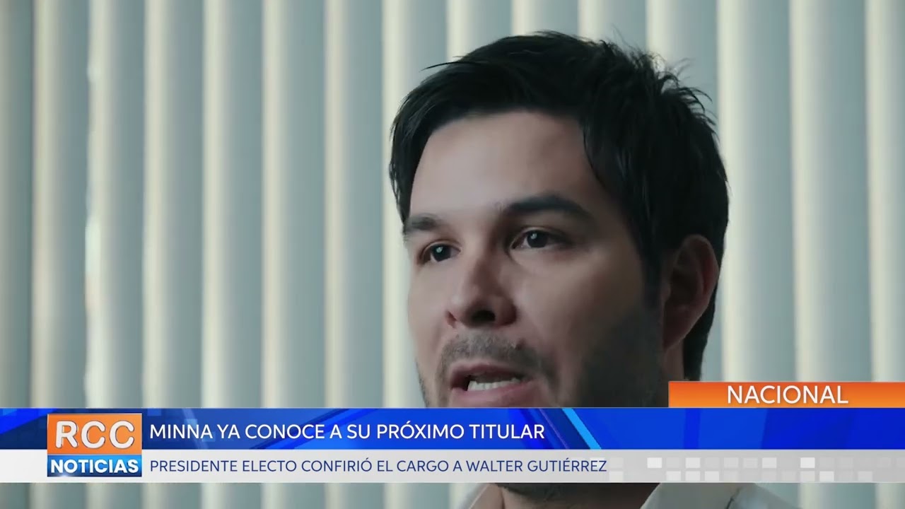 MINNA ya conoce a su próximo titular en el gobierno entrante