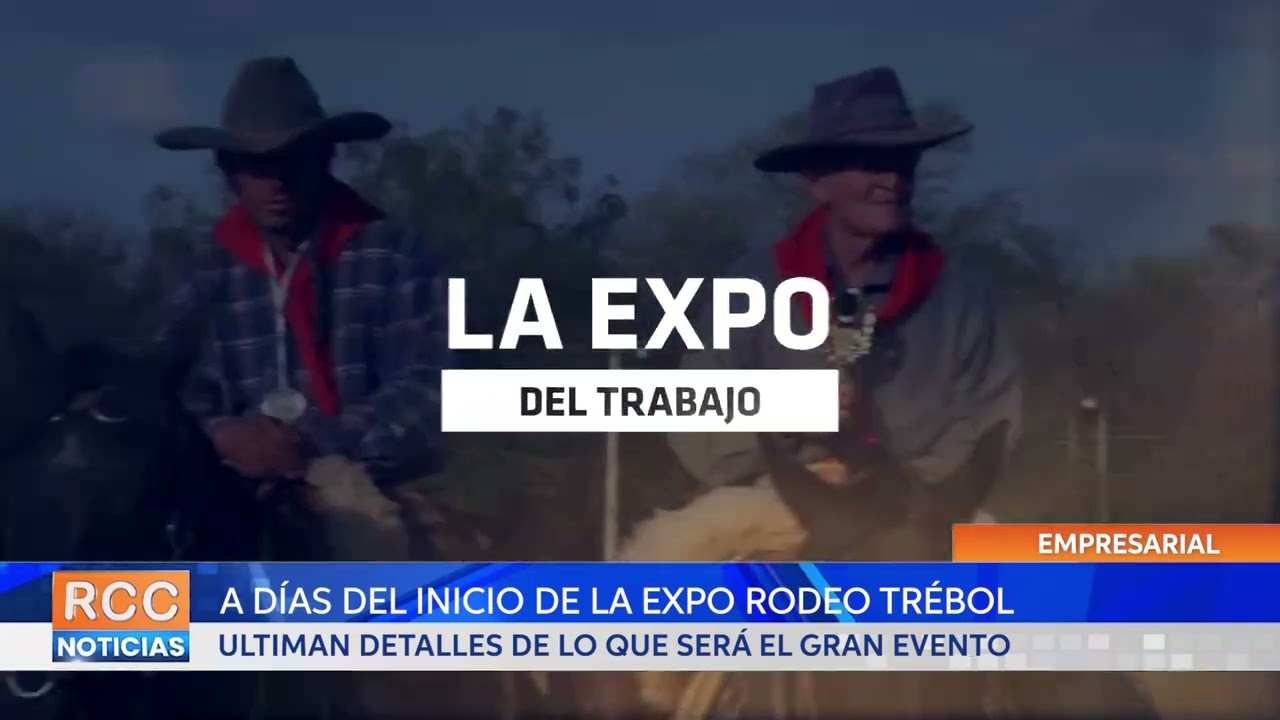 A días de su inicio la Expo Rodeo Trébol ultiman detalles de lo que será el gran evento