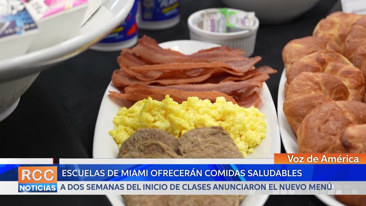 Escuelas de Miami ofrecerán comidas vegetarianas y sin gluten
