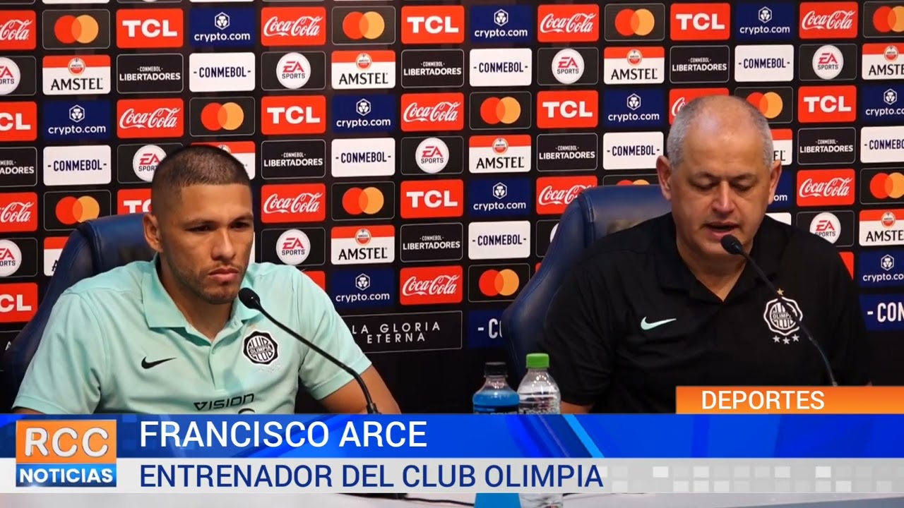 Olimpia vs Flamengo: Palabras del DT Francisco Arce