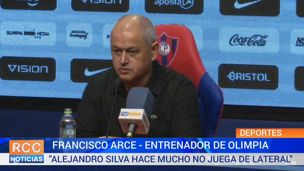 Cerro Porteño vs Olimpia: Francisco Arce se refiere a la situación de Alejandro Silva