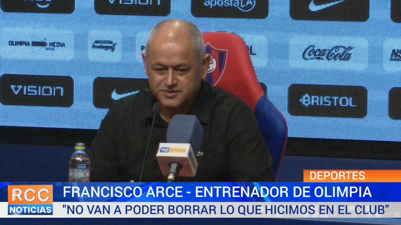 Cerro Porteño vs Olimpia: Descargo de Francisco Arce sobre una situación extrafutbolística