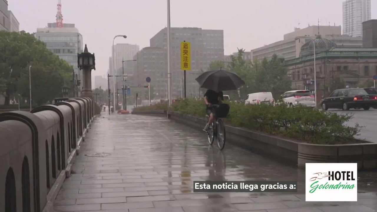 Más de 180.000 habitantes de Japón reciben alerta de evacuación por tormenta Lan