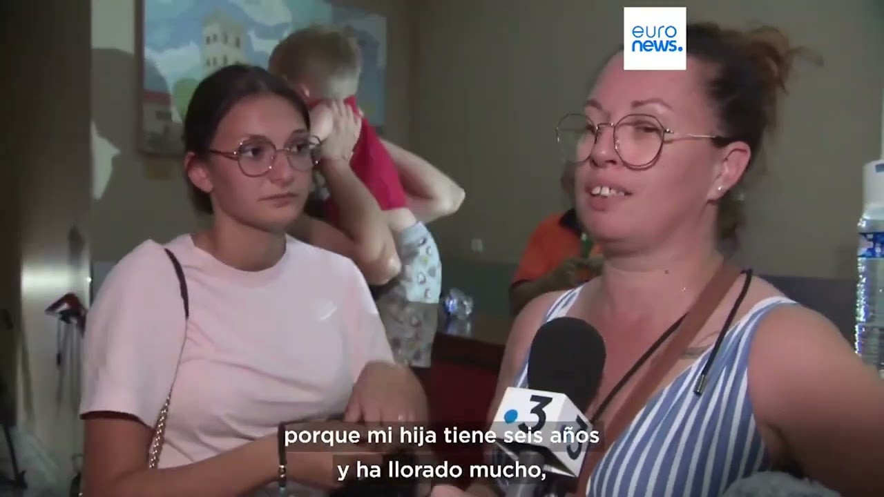 Los incendios forestales provocaron evacuaciones a contrarreloj en Perpiñán, Francia