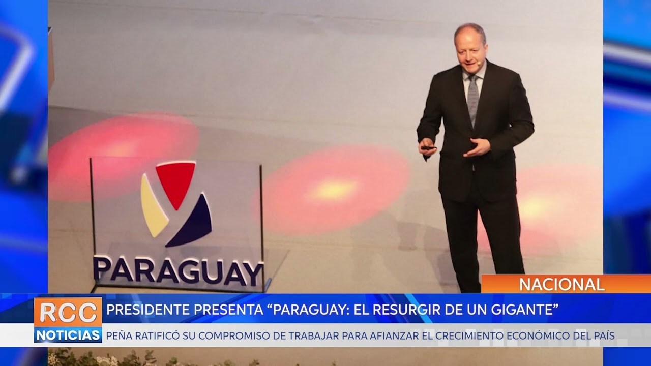 Santiago Peña presentó “Paraguay el resurgir de un gigante”