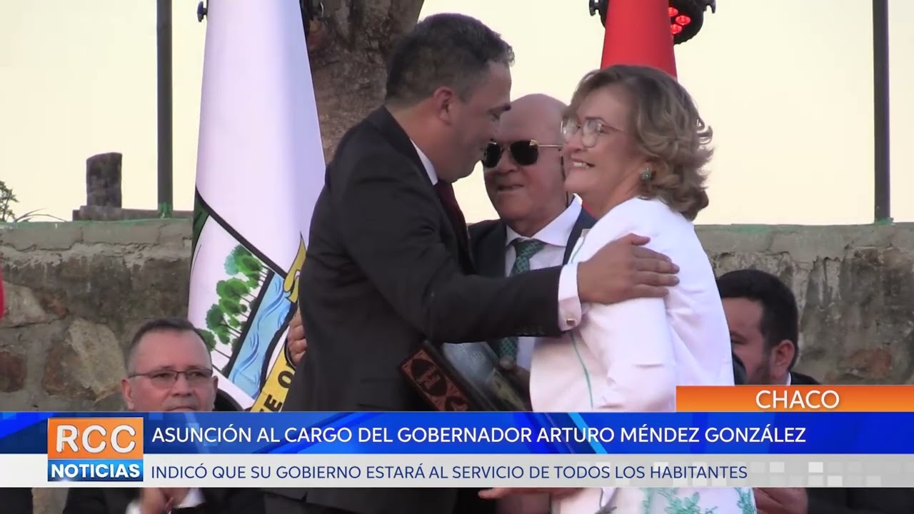 Arturo Méndez González asumió como nuevo Gobernador del departamento de Alto Paraguay