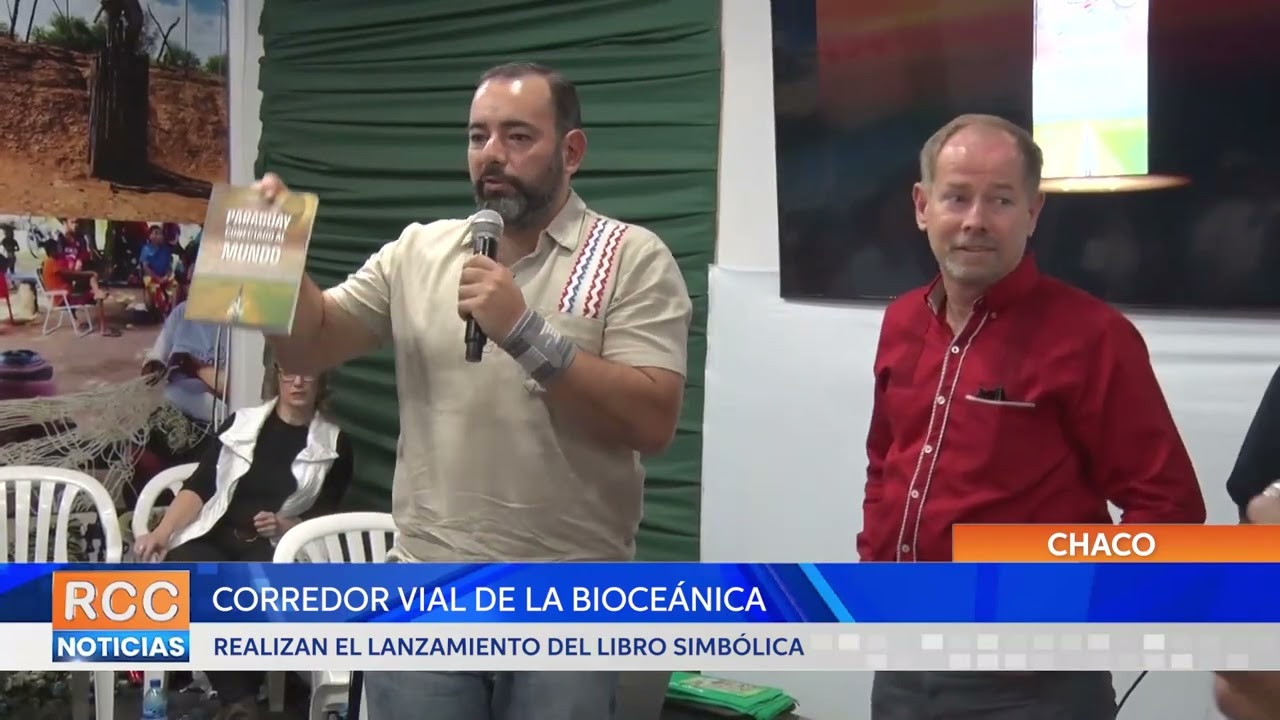 Realizan el lanzamiento del libro del Corredor vial de la Bioceánica