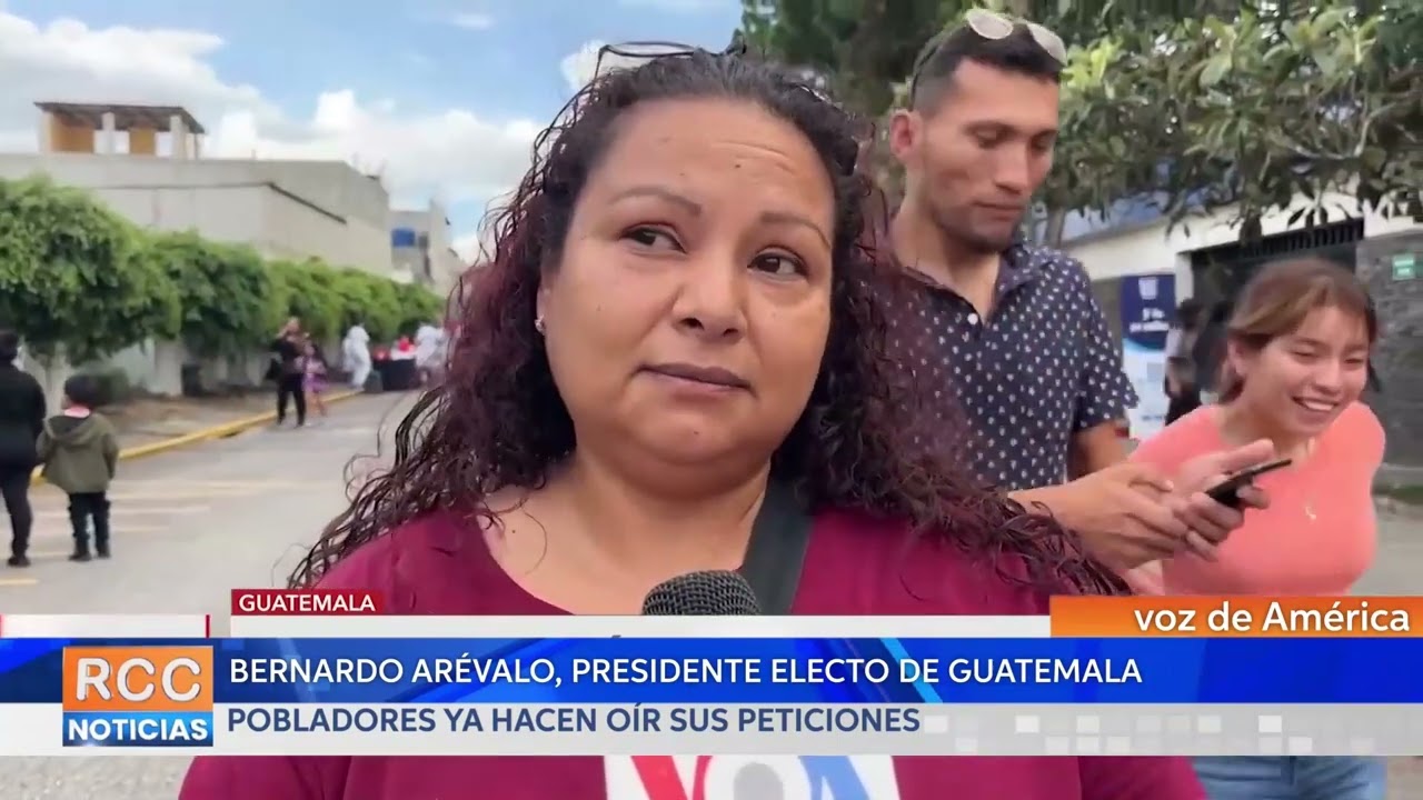 Bernardo Arévalo, presidente electo de Guatemala