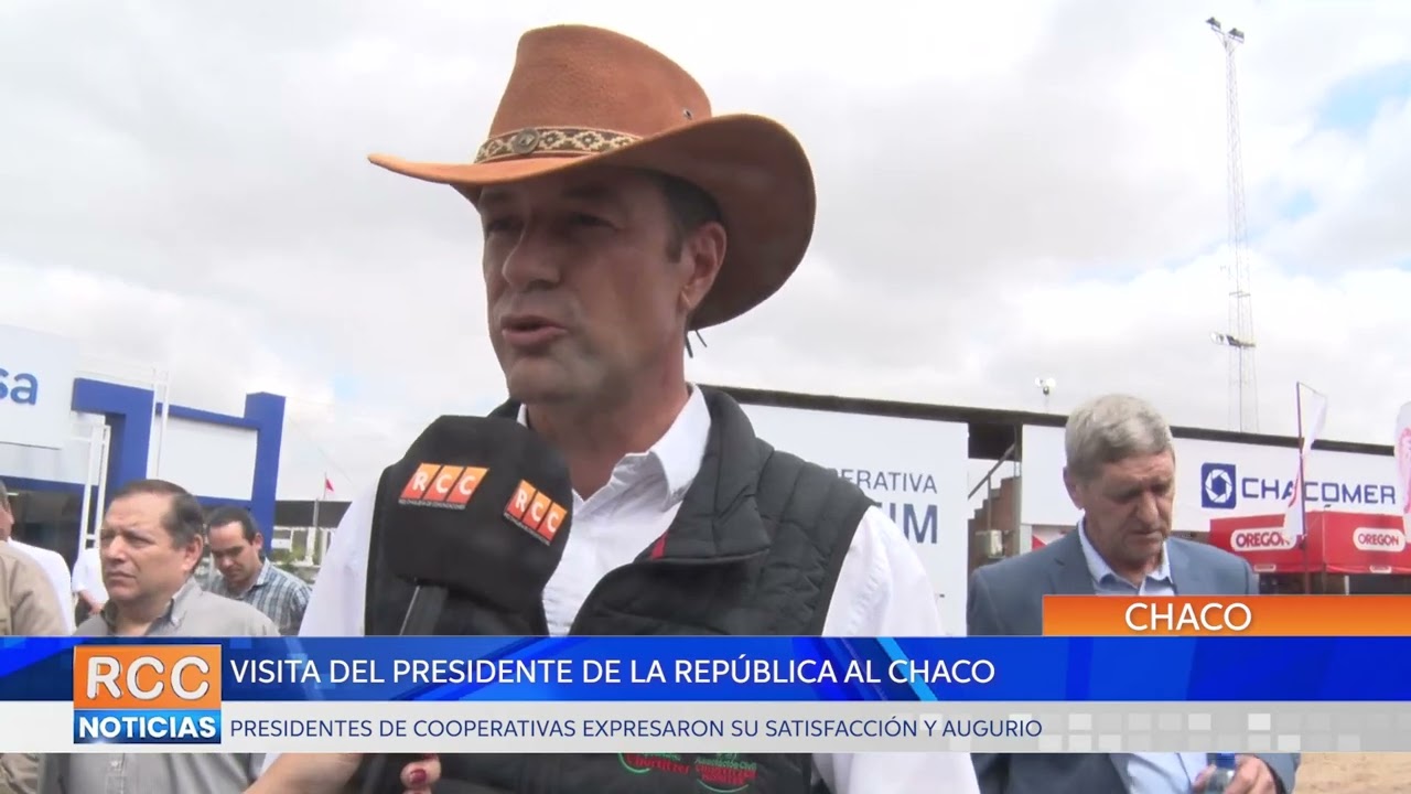 Cooperativistas del Chaco se mostraron satisfechos y esperanzados con visita del presidente